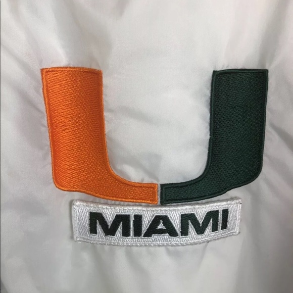 Miami Hurricanes The U Apex One Vintage Jacket - Picture 4 of 12